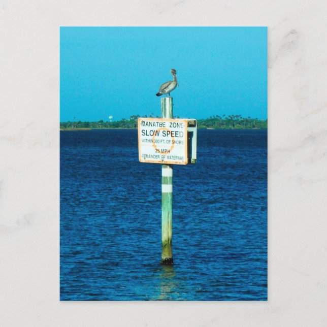 Tarjeta postal de la zona de administración (Anverso)