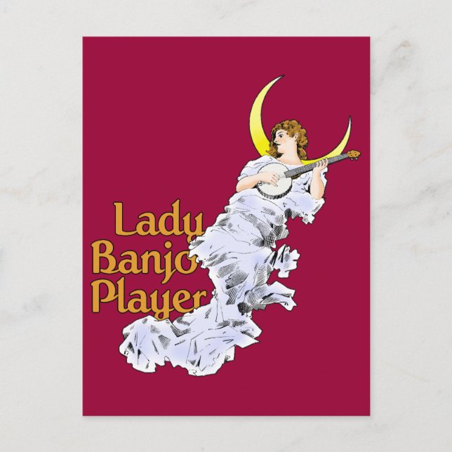 Tarjeta postal de Lady Player (Anverso)