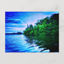 TARJETA POSTAL DE LAGO BLANCO