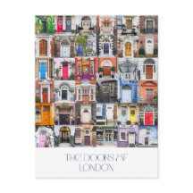 Tarjeta postal de las puertas de Londres