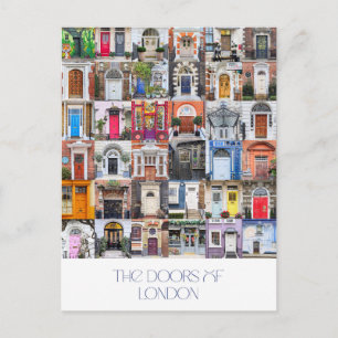 Tarjeta postal de las puertas de Londres