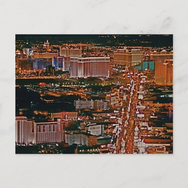 Tarjeta postal de Las Vegas (Anverso)