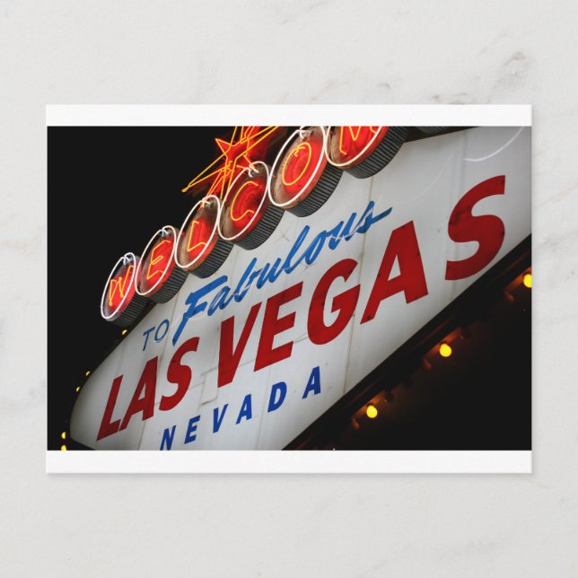 Tarjeta postal de Las Vegas (Anverso)