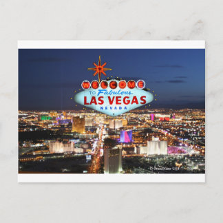 Tarjeta postal de Las Vegas