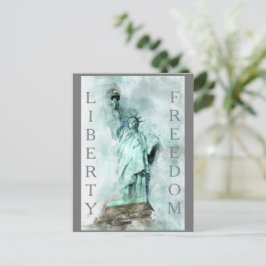 Tarjeta postal de libertad