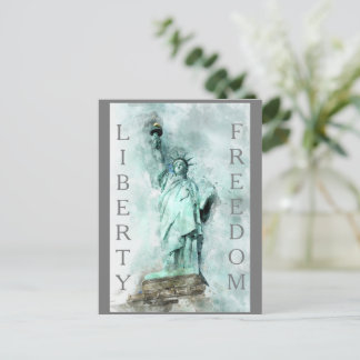 Tarjeta postal de libertad