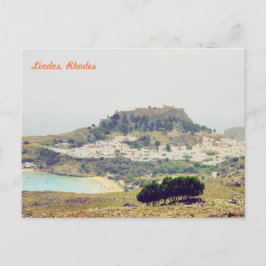 Tarjeta postal de Lindos