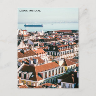 Tarjeta postal de Lisboa y Portugal