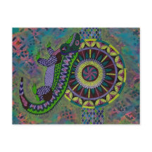 Tarjeta postal de Lizard