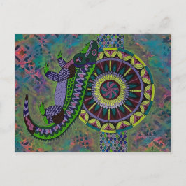 Tarjeta postal de Lizard