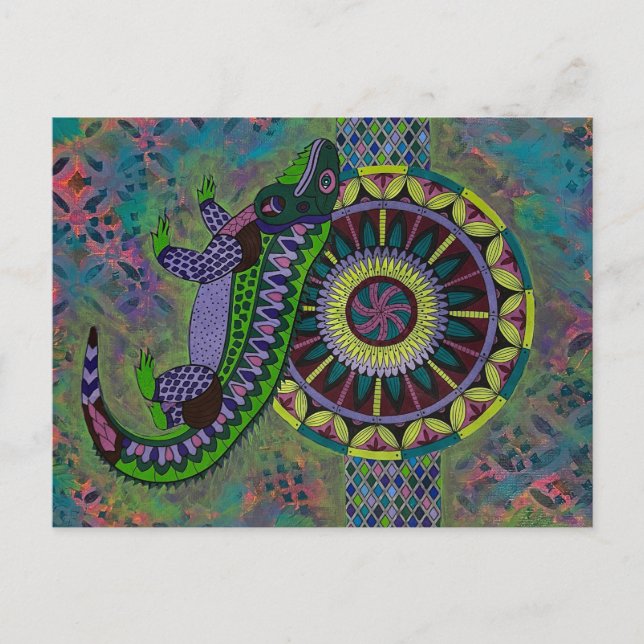 Tarjeta postal de Lizard (Anverso)