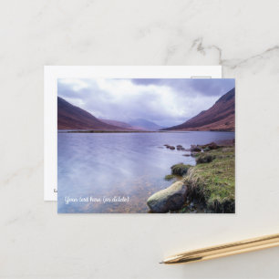 Tarjeta postal de Loch Etive, Escocia