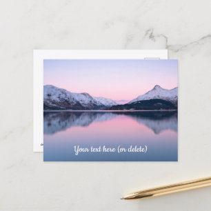 Tarjeta postal de Loch Leven, Escocia