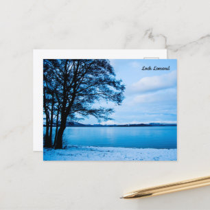 Tarjeta postal de Loch Lomond, Escocia