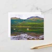 Tarjeta postal de Loch Long, Arrochar