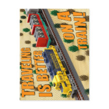 Tarjeta postal de locomotora diésel PTW GP35