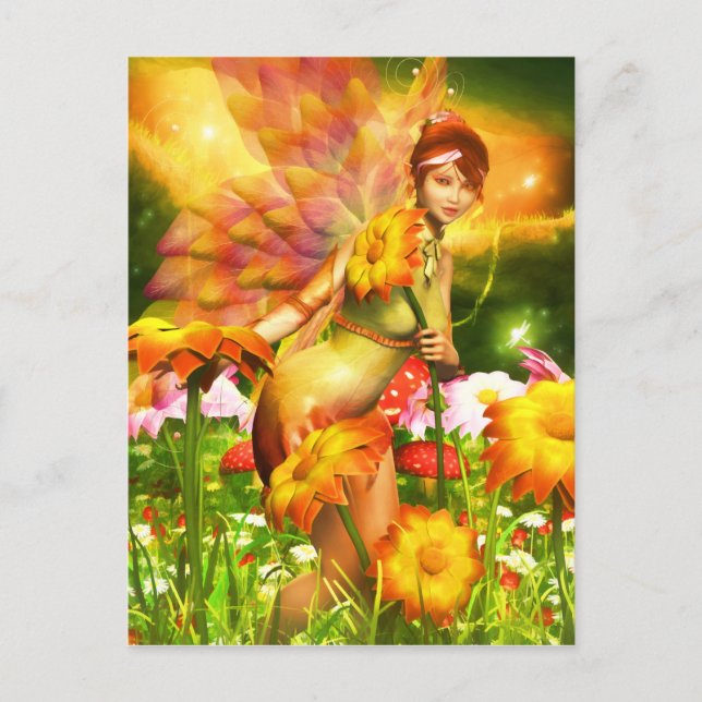 Tarjeta postal de los Adornados de Oro (Anverso)