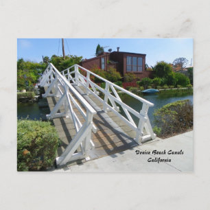 ¡Tarjeta postal de los canales de Venice Beach!