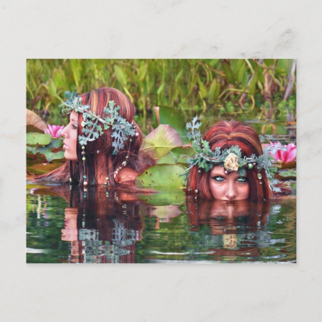 Tarjeta postal de los colectores de hermanas (Anverso)