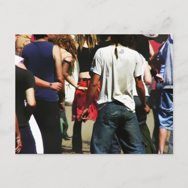 TARJETA POSTAL DE LOS CUERPOS DE DANZA (Anverso)