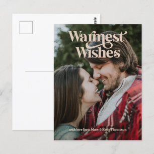 Tarjeta postal de los deseos más cálidos