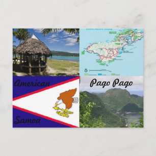 Tarjeta postal de los Estados Unidos, Samoa, Pago 