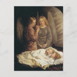 Tarjeta postal de los Guardian Angels Navidades