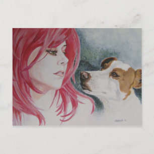 Tarjeta postal de los mejores amigos