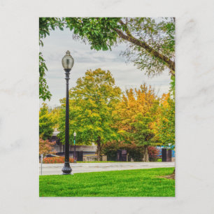 Tarjeta postal de los terrenos de otoño del Capito