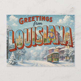 Tarjeta postal de LOUISIANA