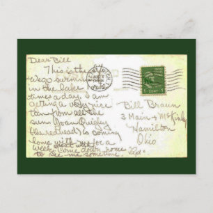 Tarjeta postal de LOve LeTTer