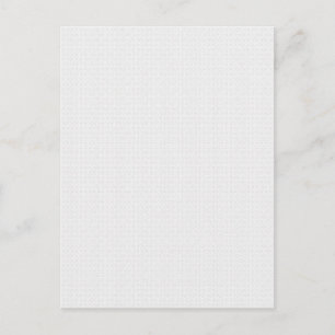 Tarjeta postal de lujo geométrica blanca elegante