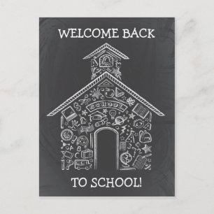 Tarjeta postal de maestros de escuela
