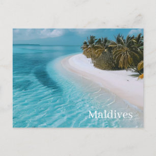 Tarjeta postal de Maldivas