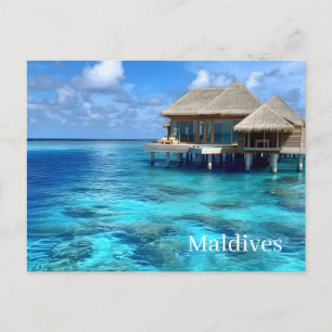 Tarjeta postal de Maldivas