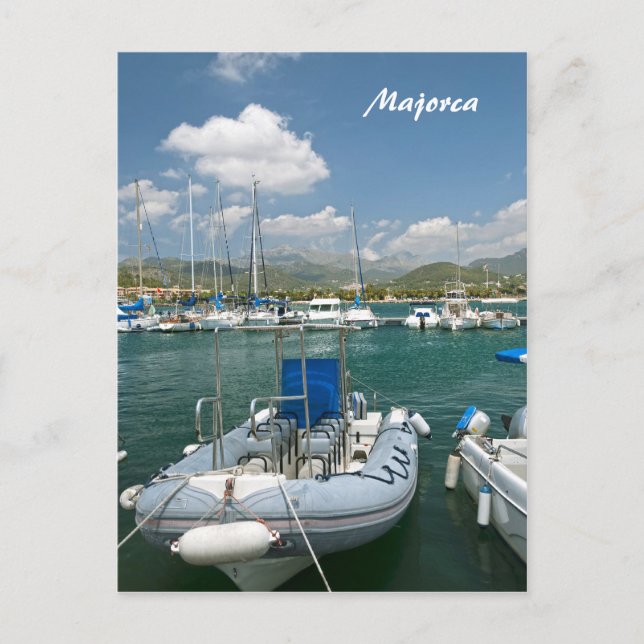 Tarjeta postal de Mallorca (Anverso)