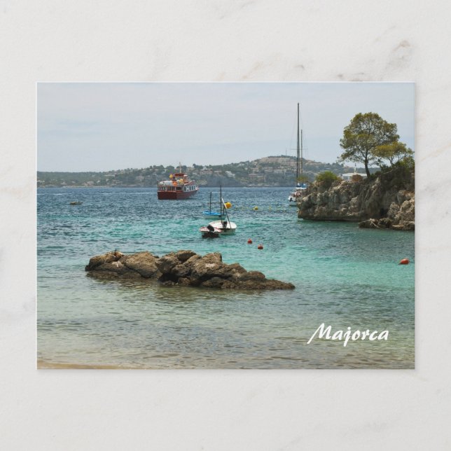 Tarjeta postal de Mallorca (Anverso)