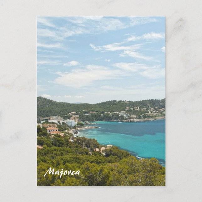 Tarjeta postal de Mallorca (Anverso)