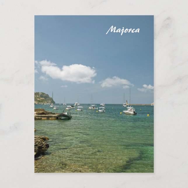 Tarjeta postal de Mallorca (Anverso)