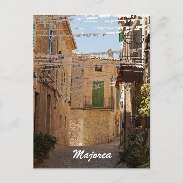 Tarjeta postal de Mallorca (Anverso)