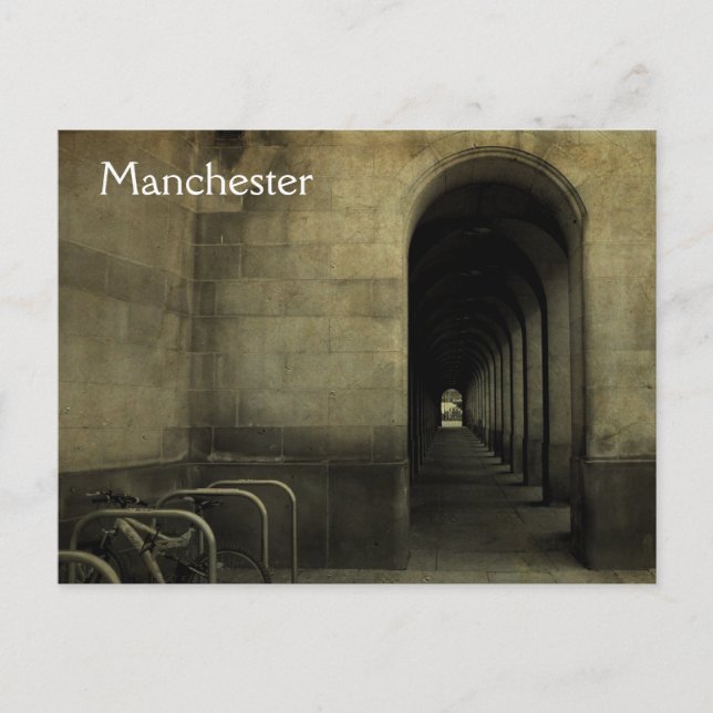 Tarjeta postal de Mánchester (Anverso)
