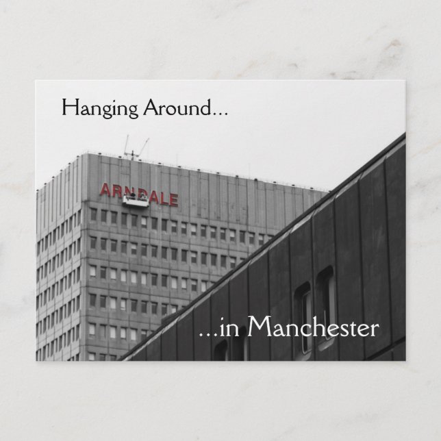 Tarjeta postal de Manchester Arndale (Anverso)