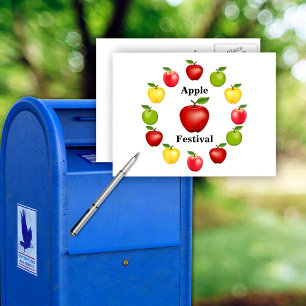 Tarjeta Postal de Manzanas