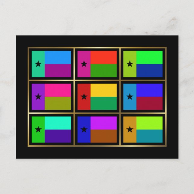 Tarjeta postal de marcas múltiples de Guinea-Bissa (Anverso)