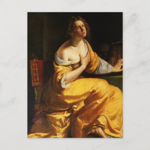 Tarjeta postal de María Magdalena por Artemisia Ge