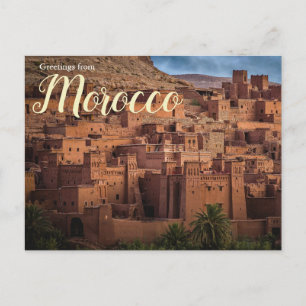 Tarjeta postal de Marruecos
