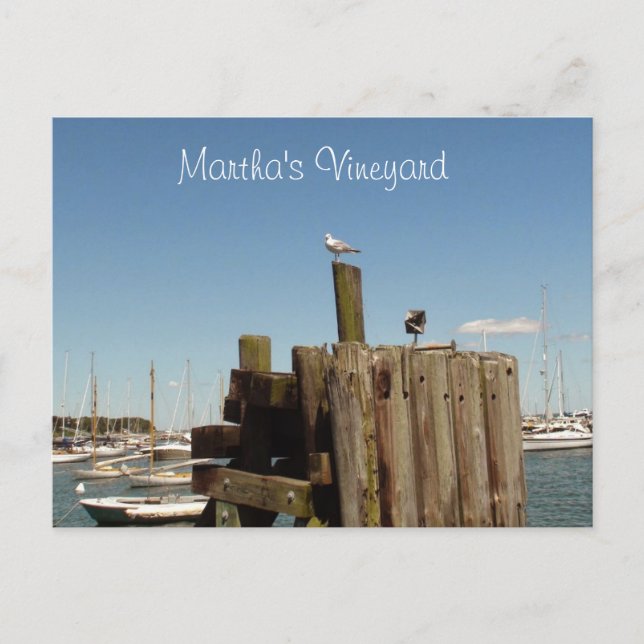 Tarjeta postal de Martha's Vineyard (Anverso)