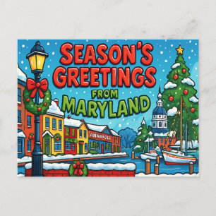 Tarjeta postal de MARYLAND