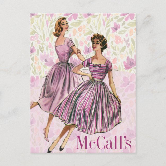 Tarjeta postal de McCall's (Anverso)