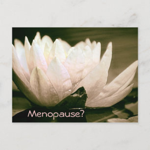 Tarjeta postal de Menopausia